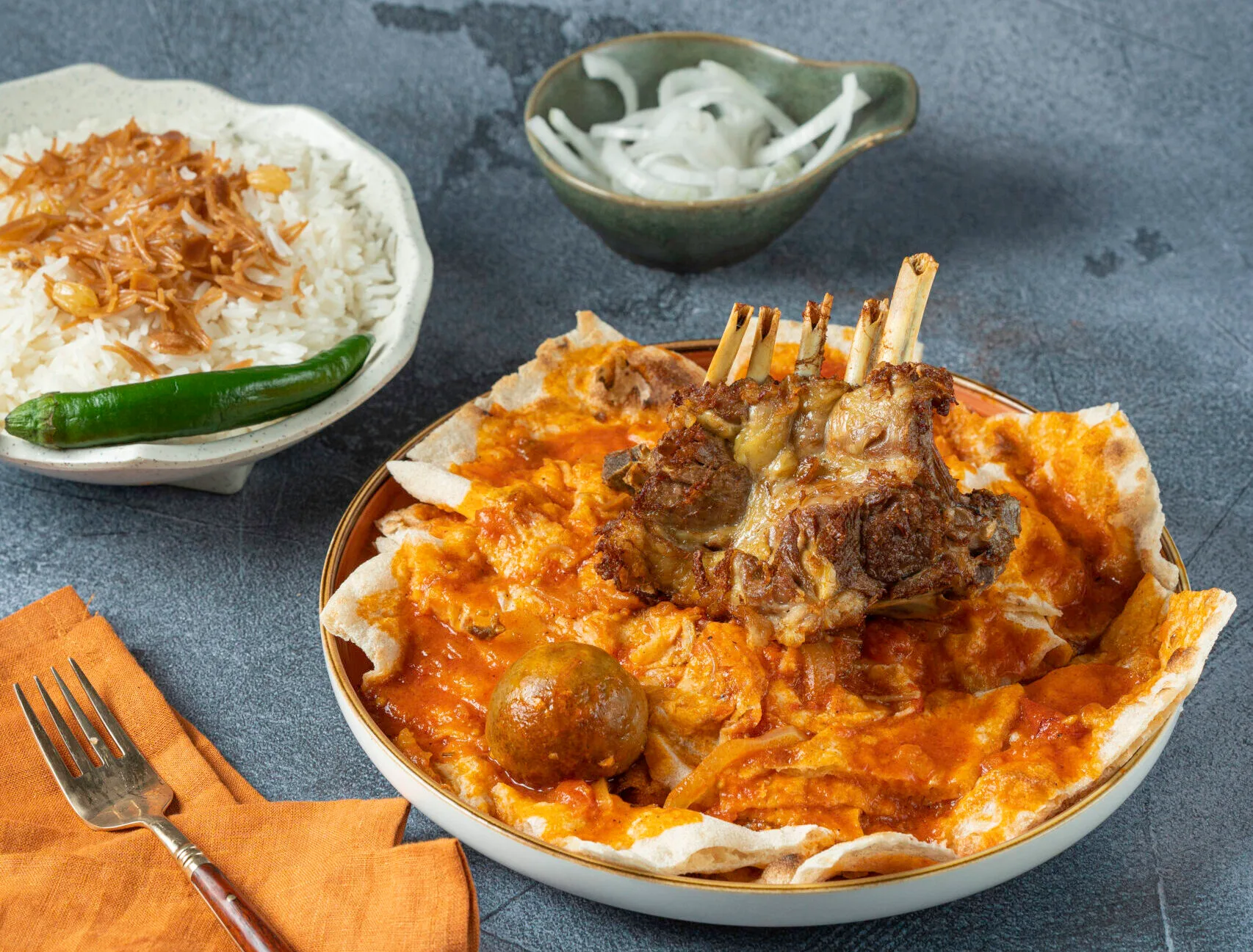تشريب لحم غنم العراقي